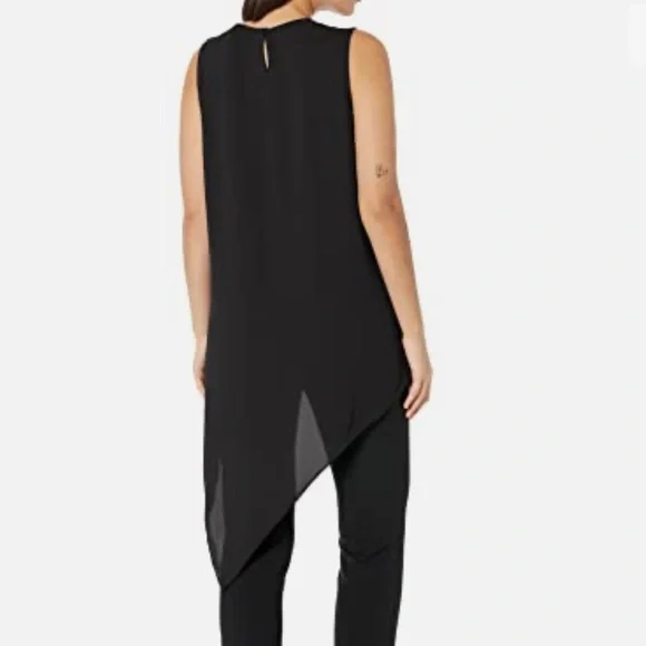 BCBGMAXAZRIA Women's Sleeveless Blouse Black, Size XS - Picture 2 of 10